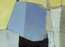 Suspended Landscape on Yellow