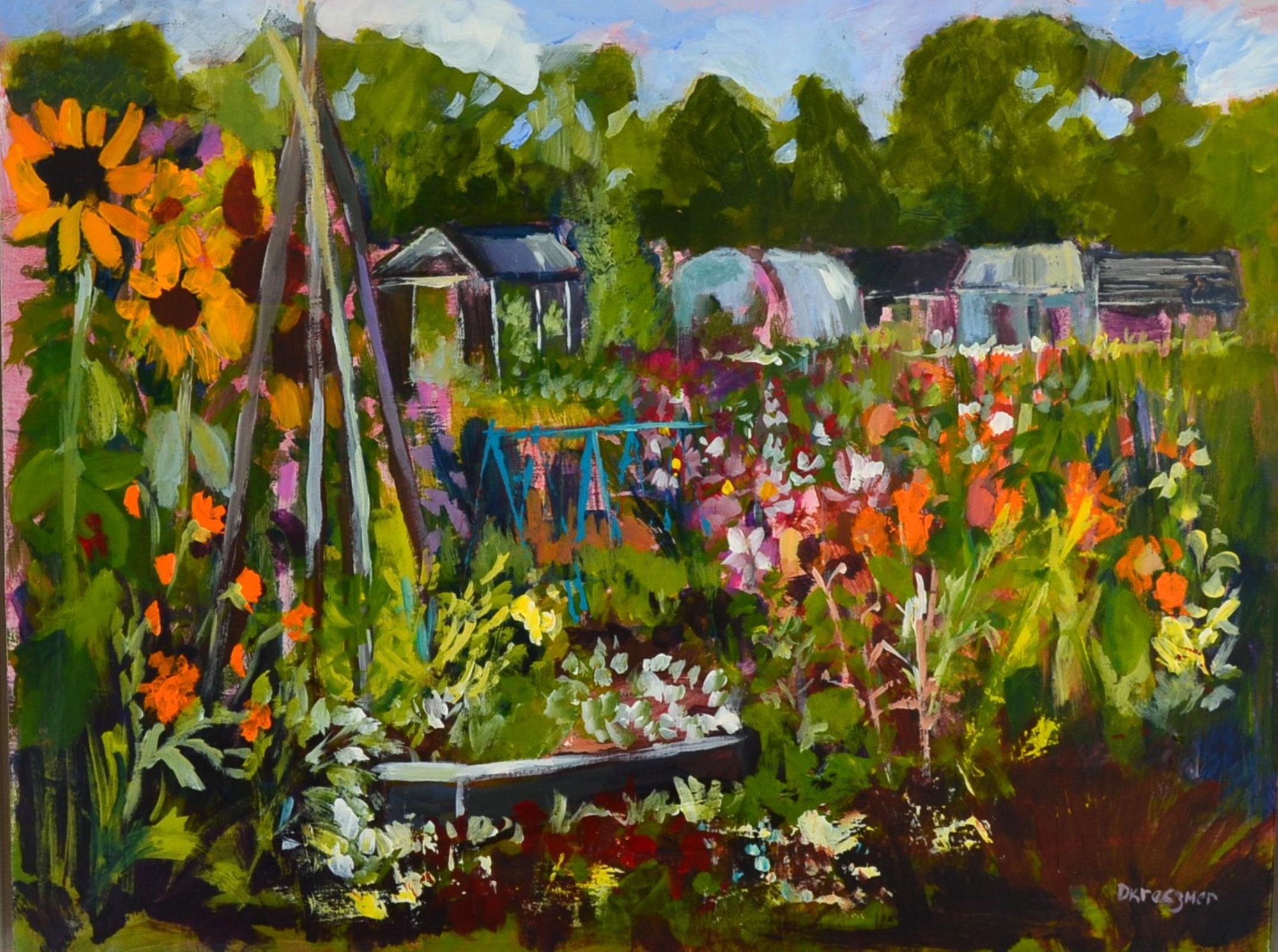 ALLOTMENT IN BLOOM