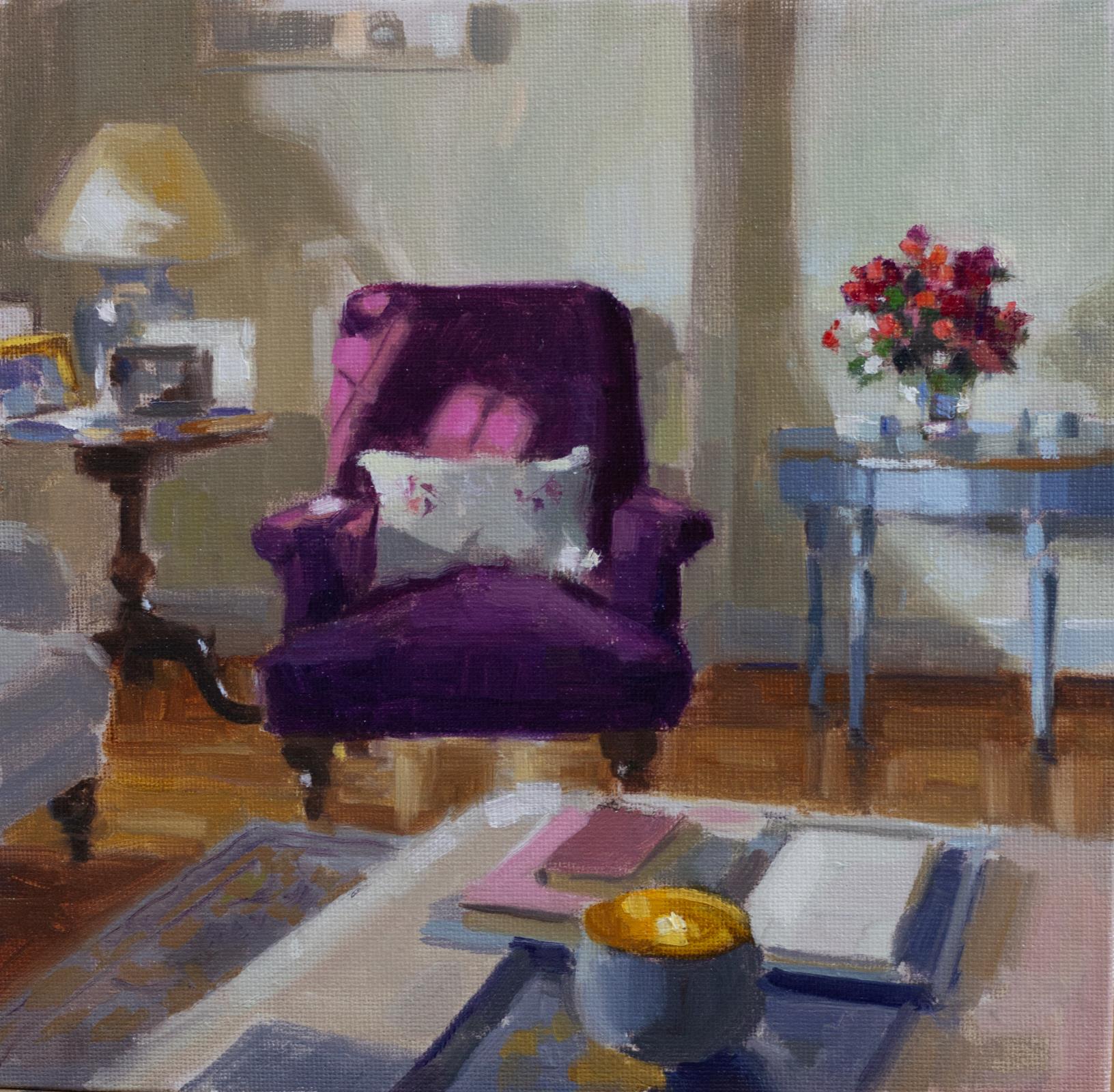 Purple chair