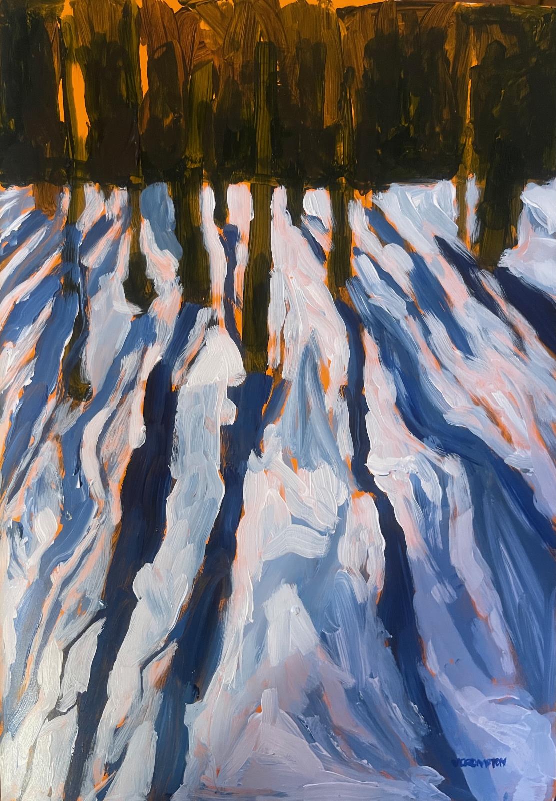 Woods, Snow