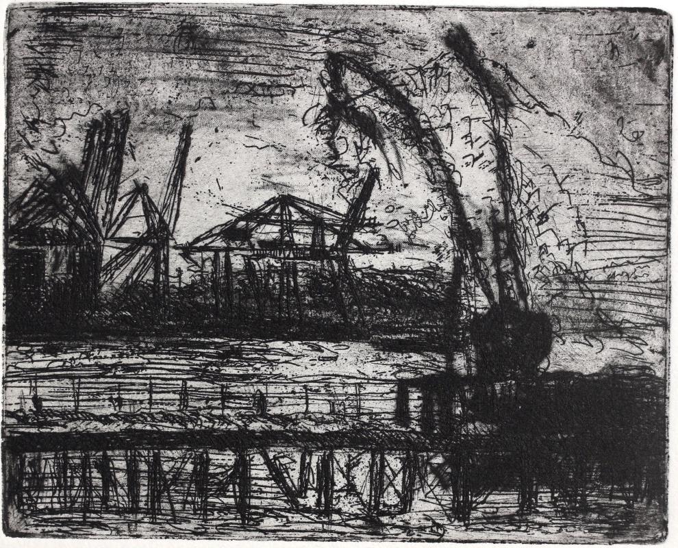 Dredger at Southampton Port