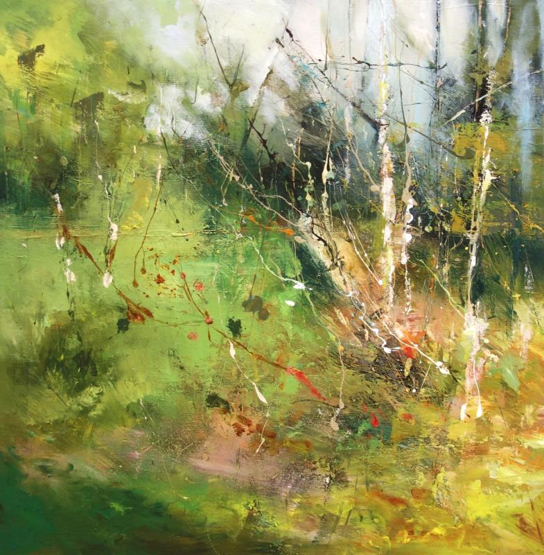 Absorbed in the forest