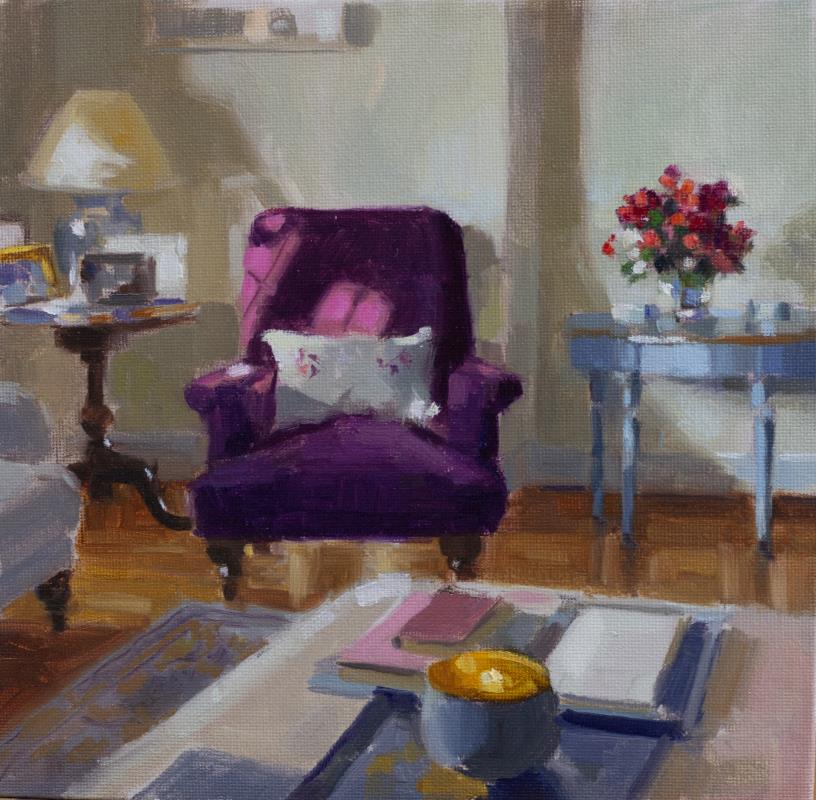 Purple chair