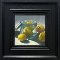 Lemons in a jar.