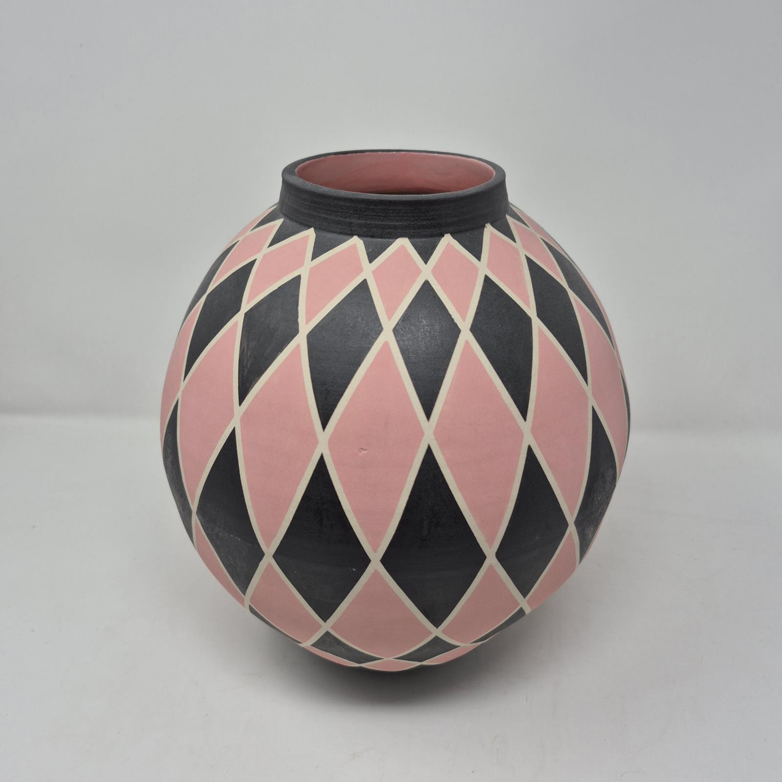 Harlequin Moon Jar