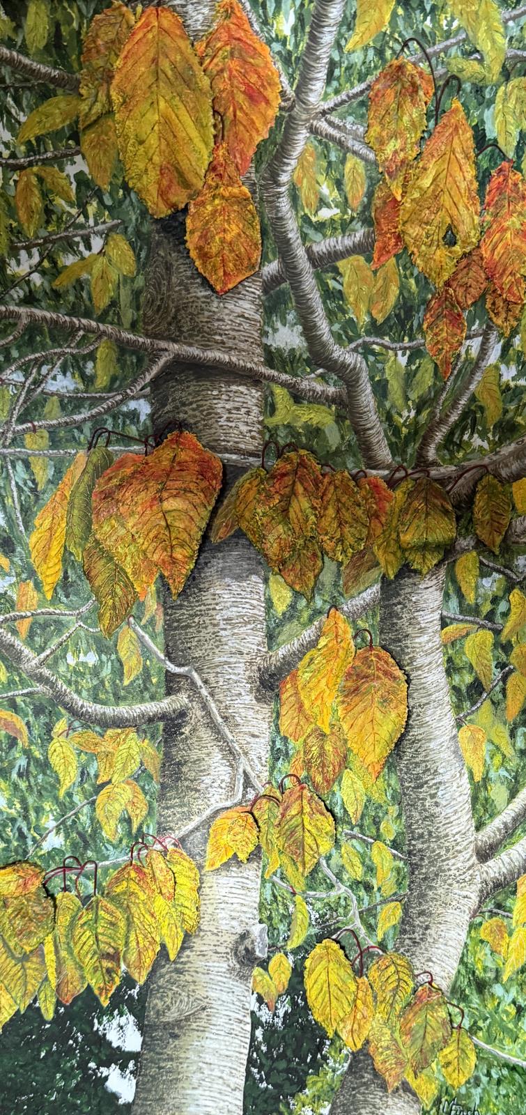 Autumn Cherry Tree