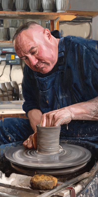 A day of throwing at the wheel - Portrait of Keith Brymer Jones
