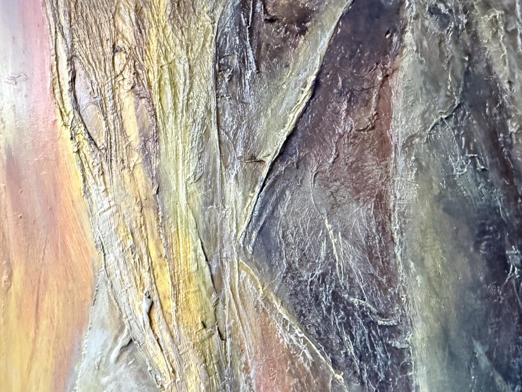 Tuscan Sunset (Outdoor sculptural wall work)