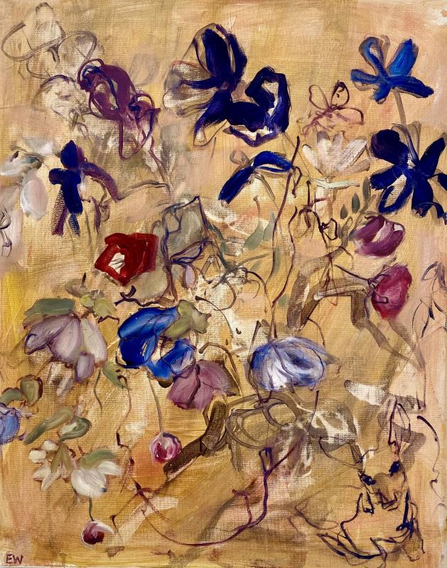 Deer & Flowers