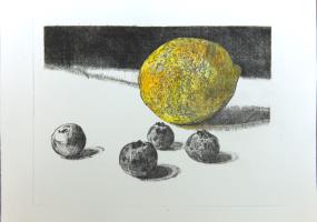 Lemon and Blueberries