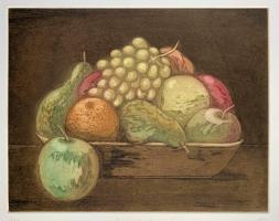 Fruit Bowl with Grapes