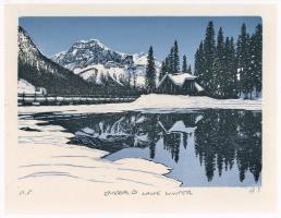 Emerald Lake Winter