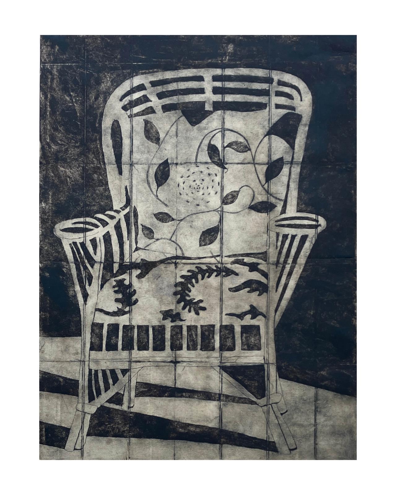Cane Chair (Grey Variation)