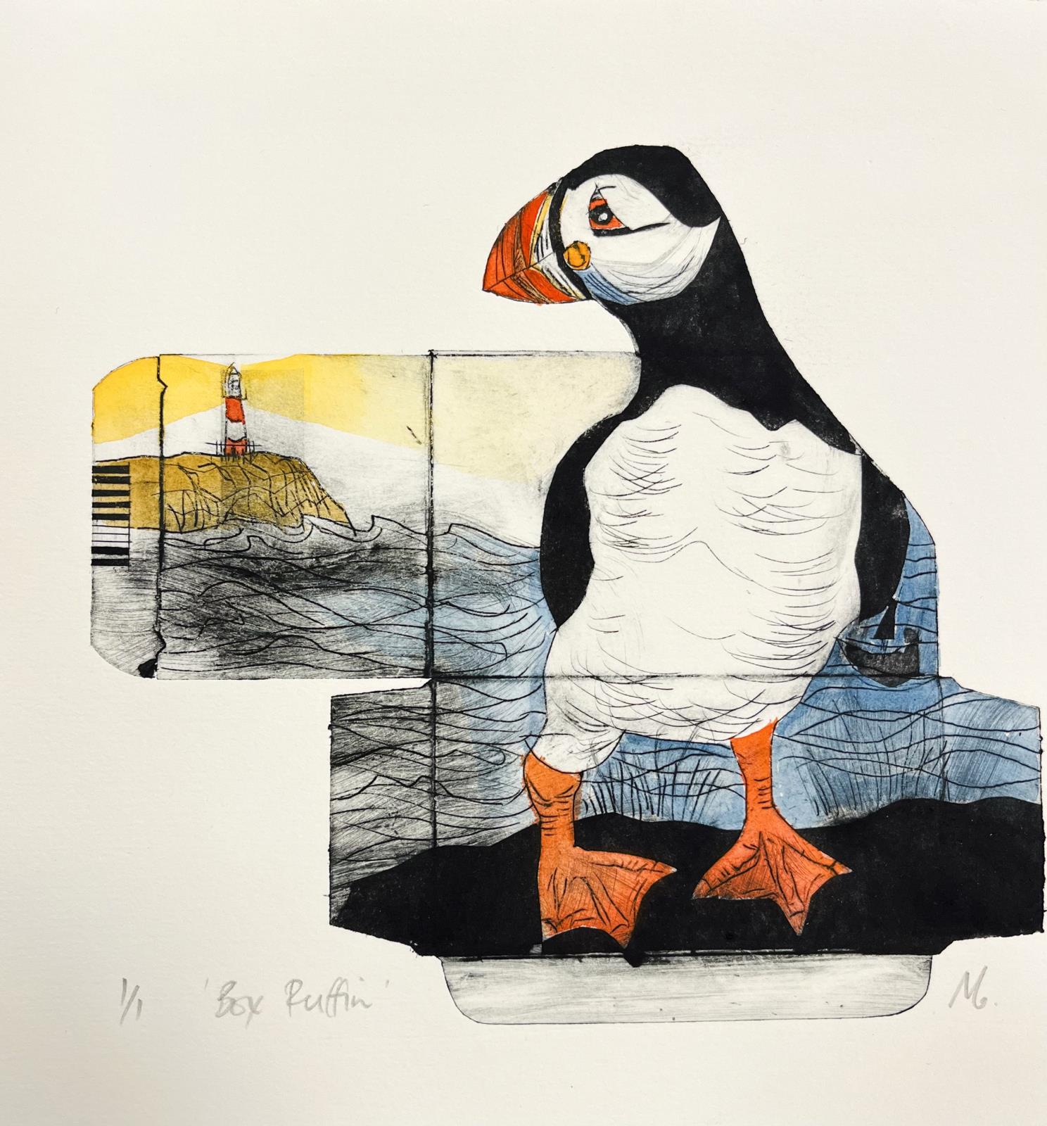 'Looking over to Skokholm'