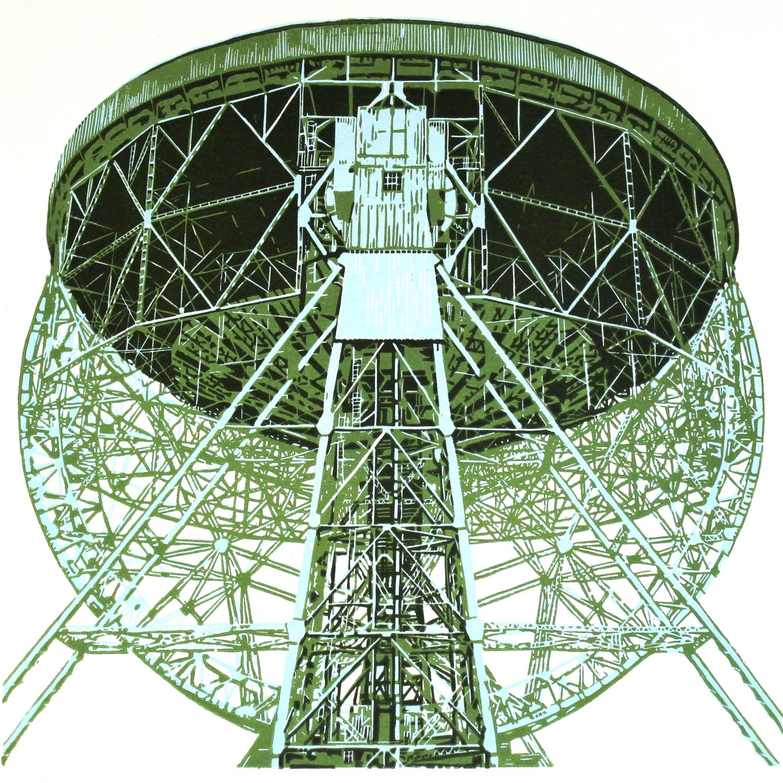 I'm seeing stars (Lovell Telescope at Jodrell Bank)