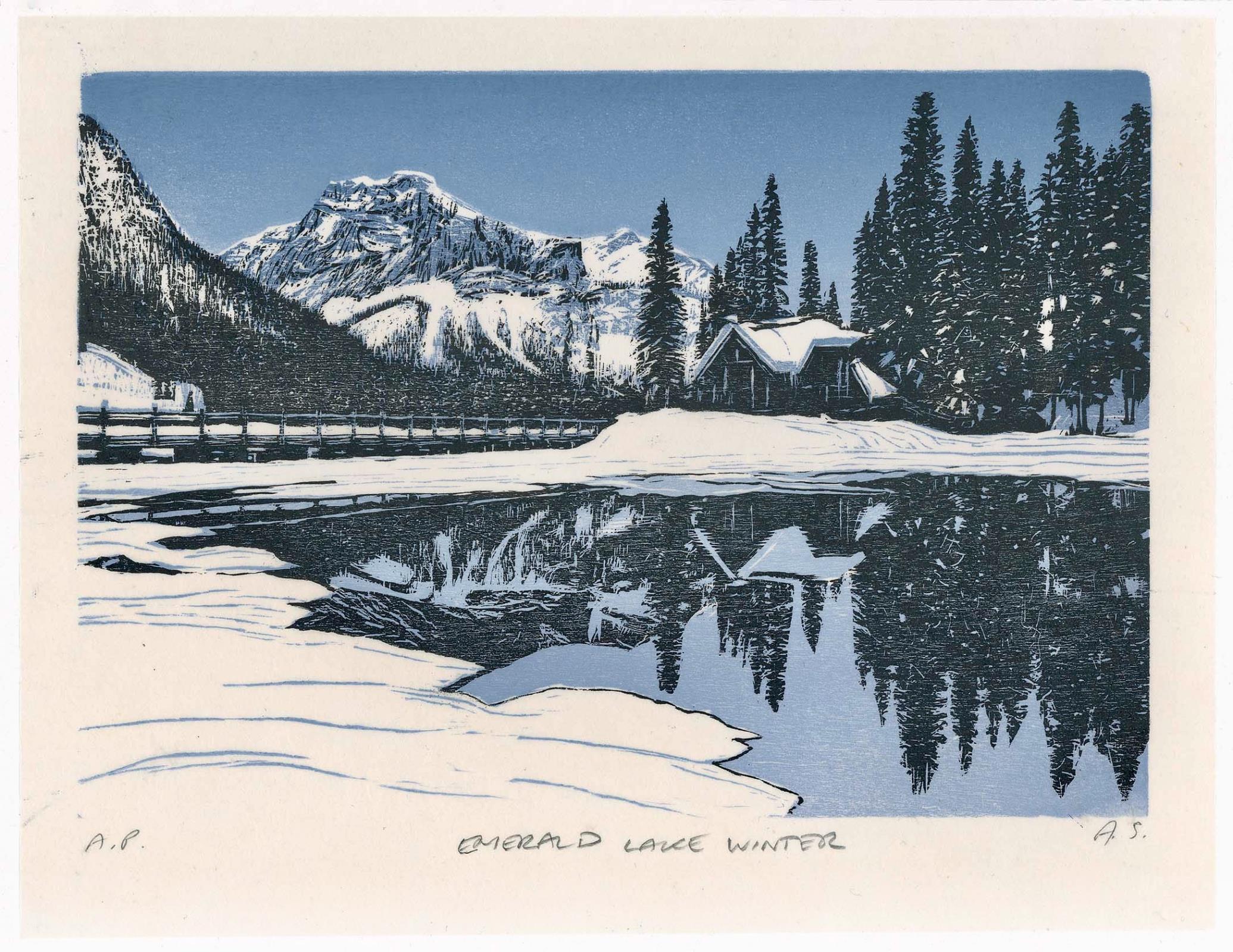 Emerald Lake Winter
