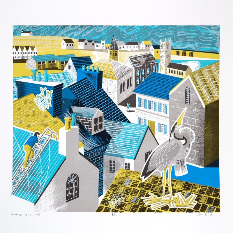 Rooftops of St. Ives