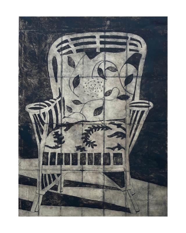 Cane Chair (Grey Variation)