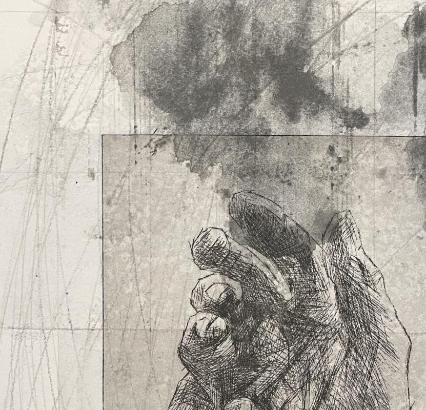 Henry Moore’s Hands on a Watercolour 