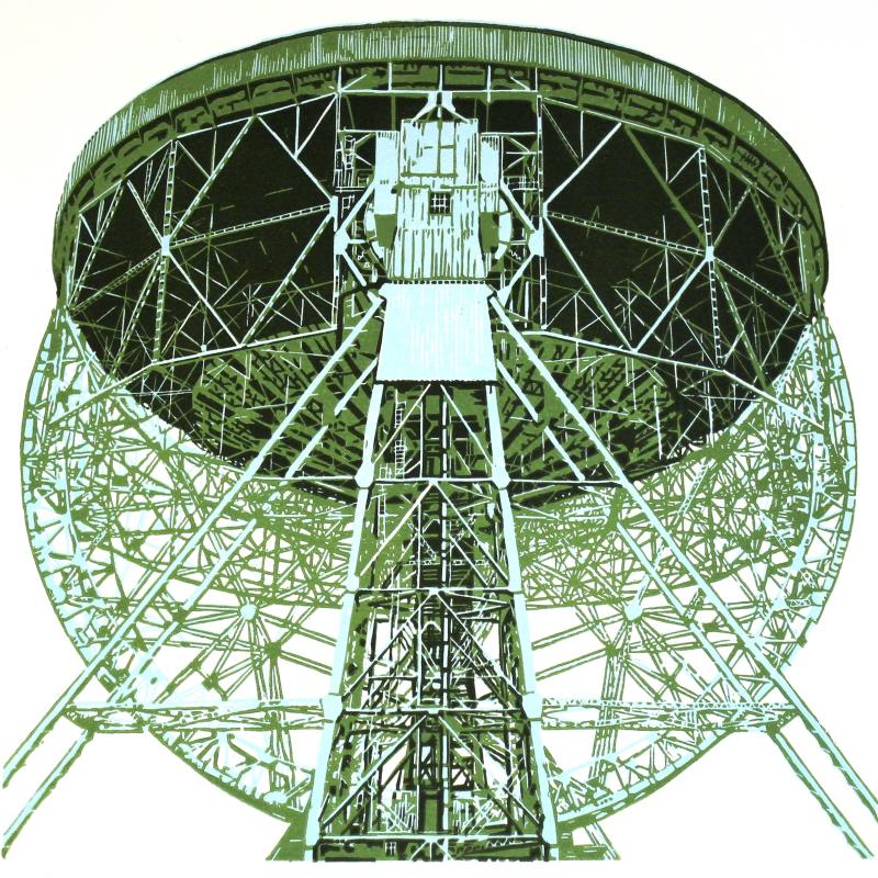 I'm seeing stars (Lovell Telescope at Jodrell Bank)