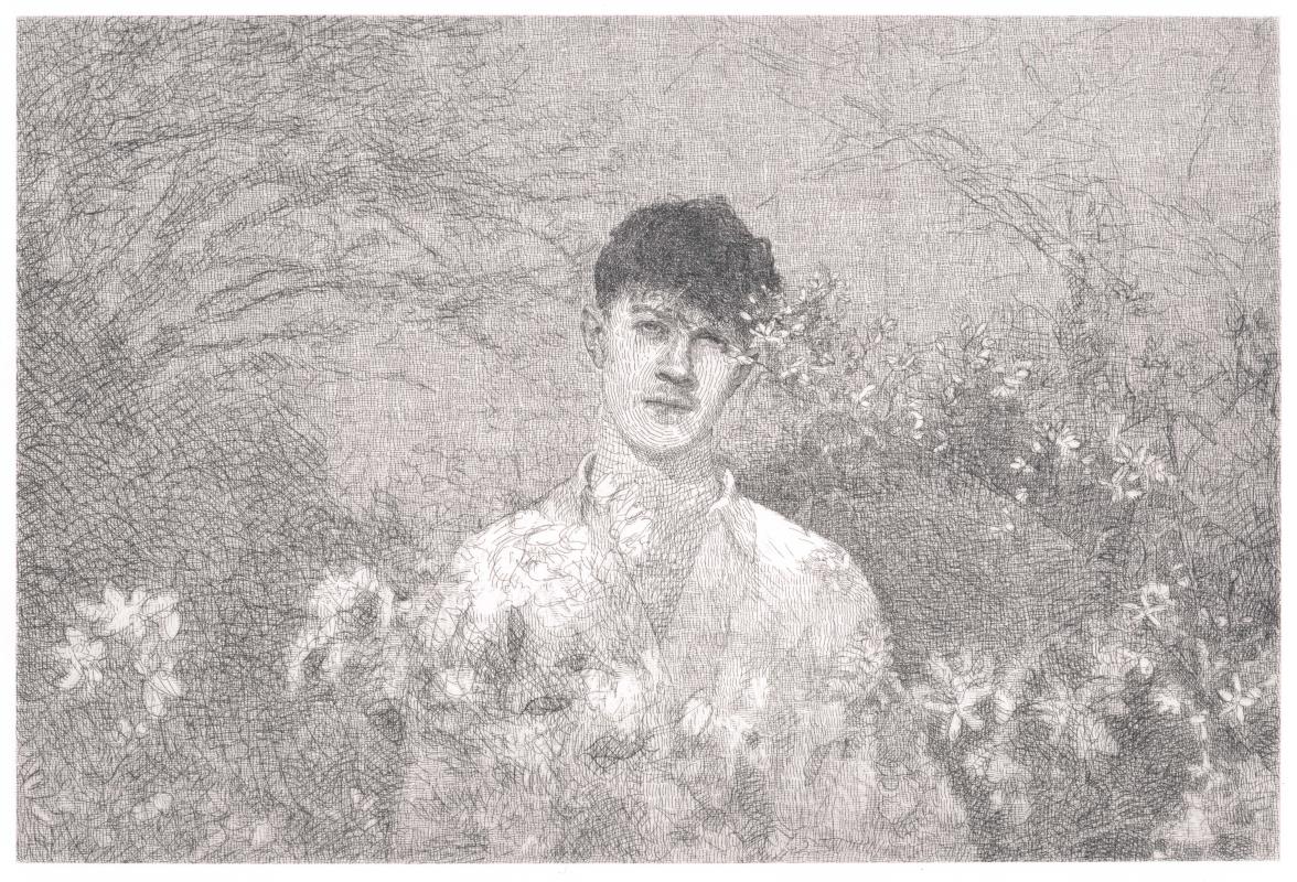 George in the Amelanchier