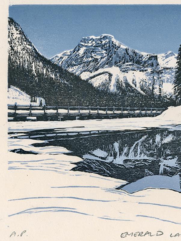Emerald Lake Winter