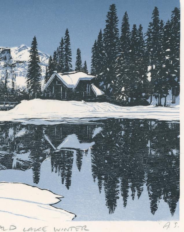 Emerald Lake Winter