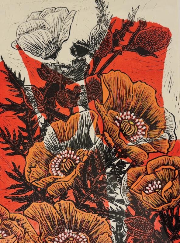Orange Poppies