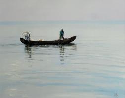 Fishing in Calm Waters