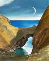New moon at devil's drop