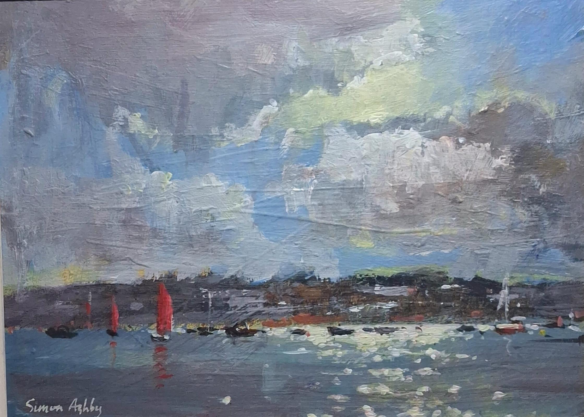 Across the Camel estuary 