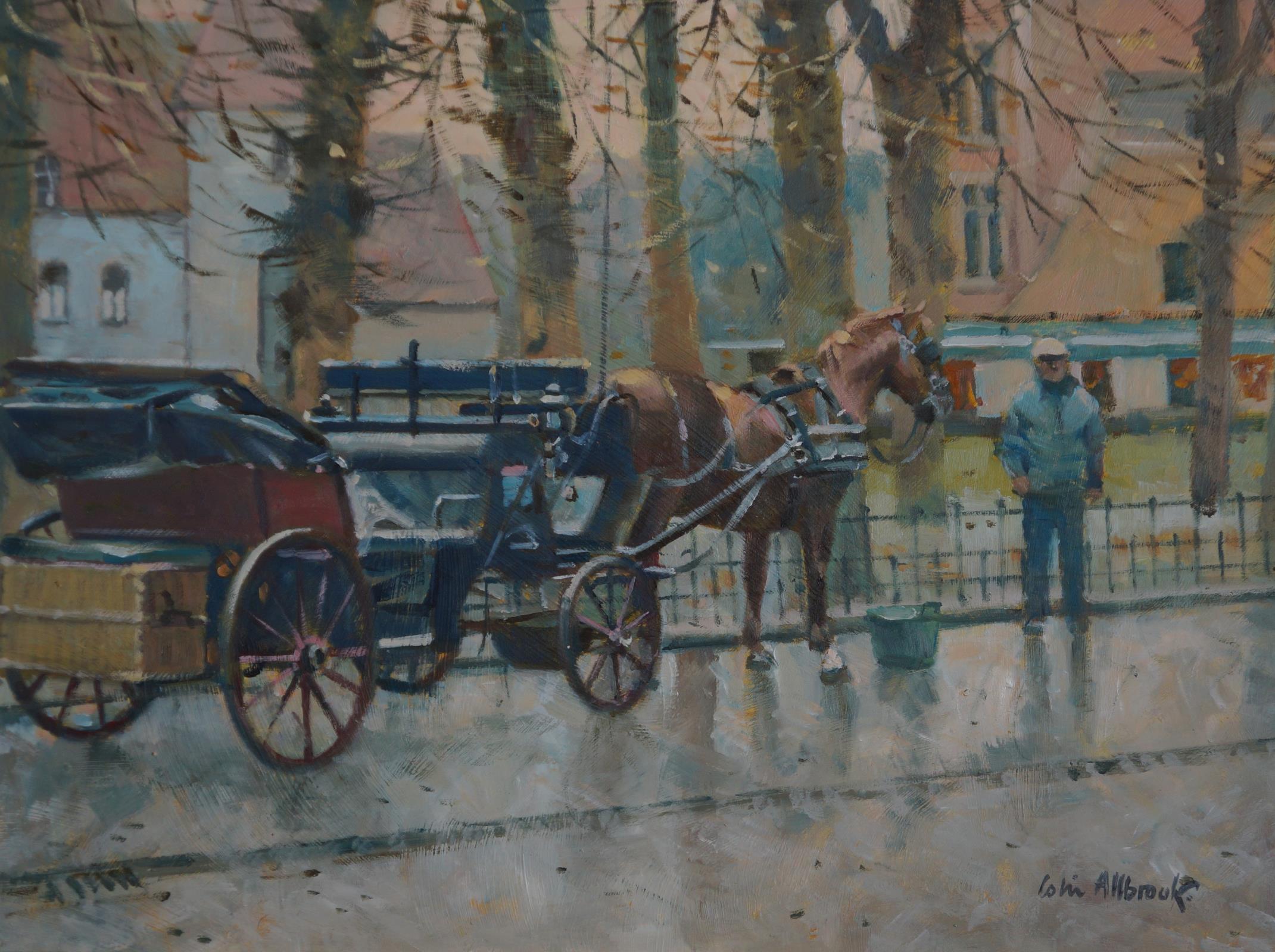 Winter dusk, Brugge