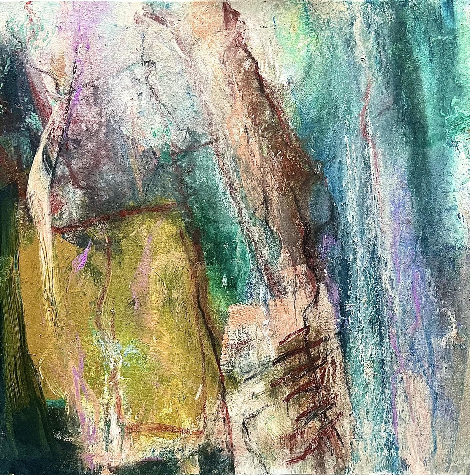 Cascading water on Ochre rock