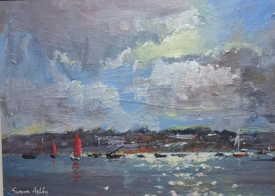 Across the Camel estuary 