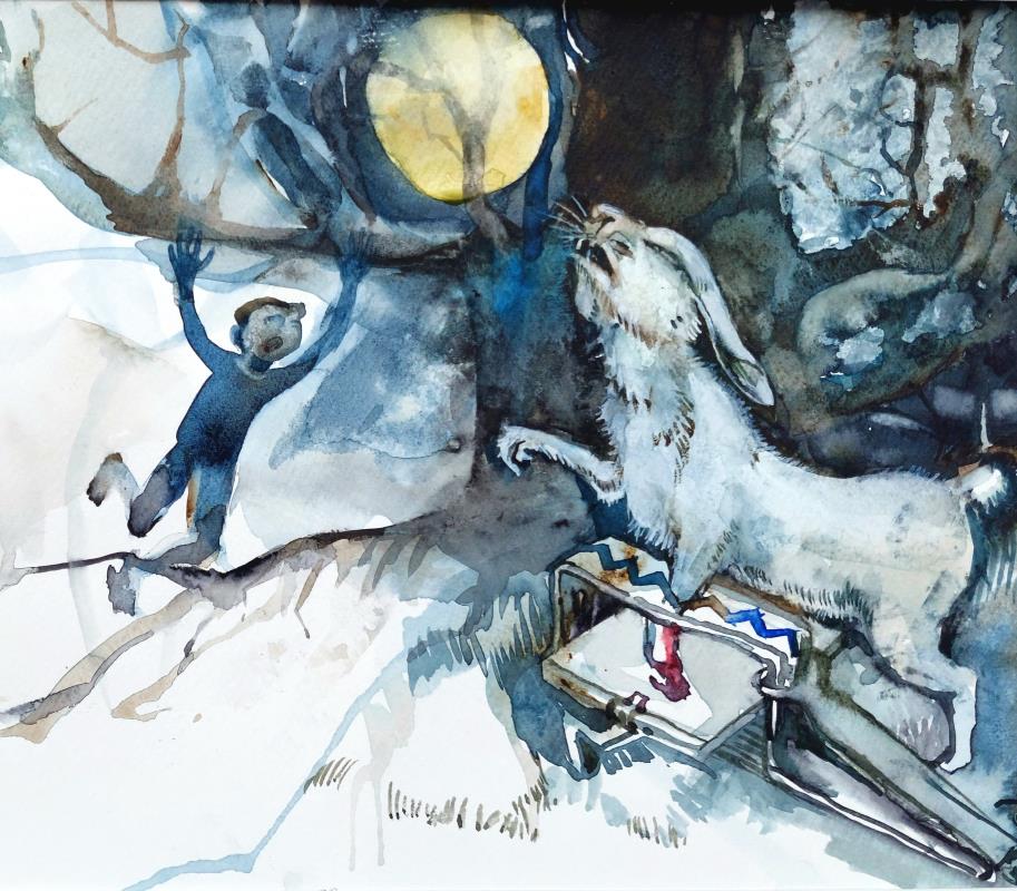 Pain From Series Of "Unpublished Illustrations"