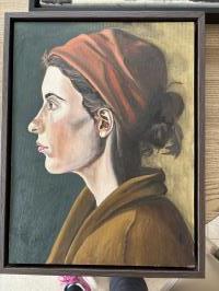 Lady in profile 