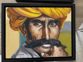 Man with Moustache 