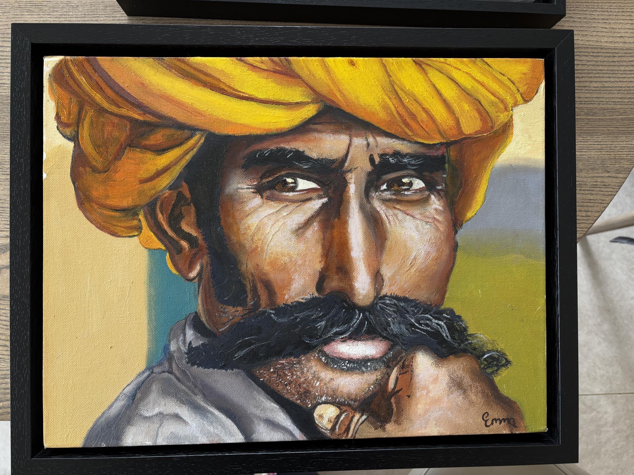 Man with Moustache 