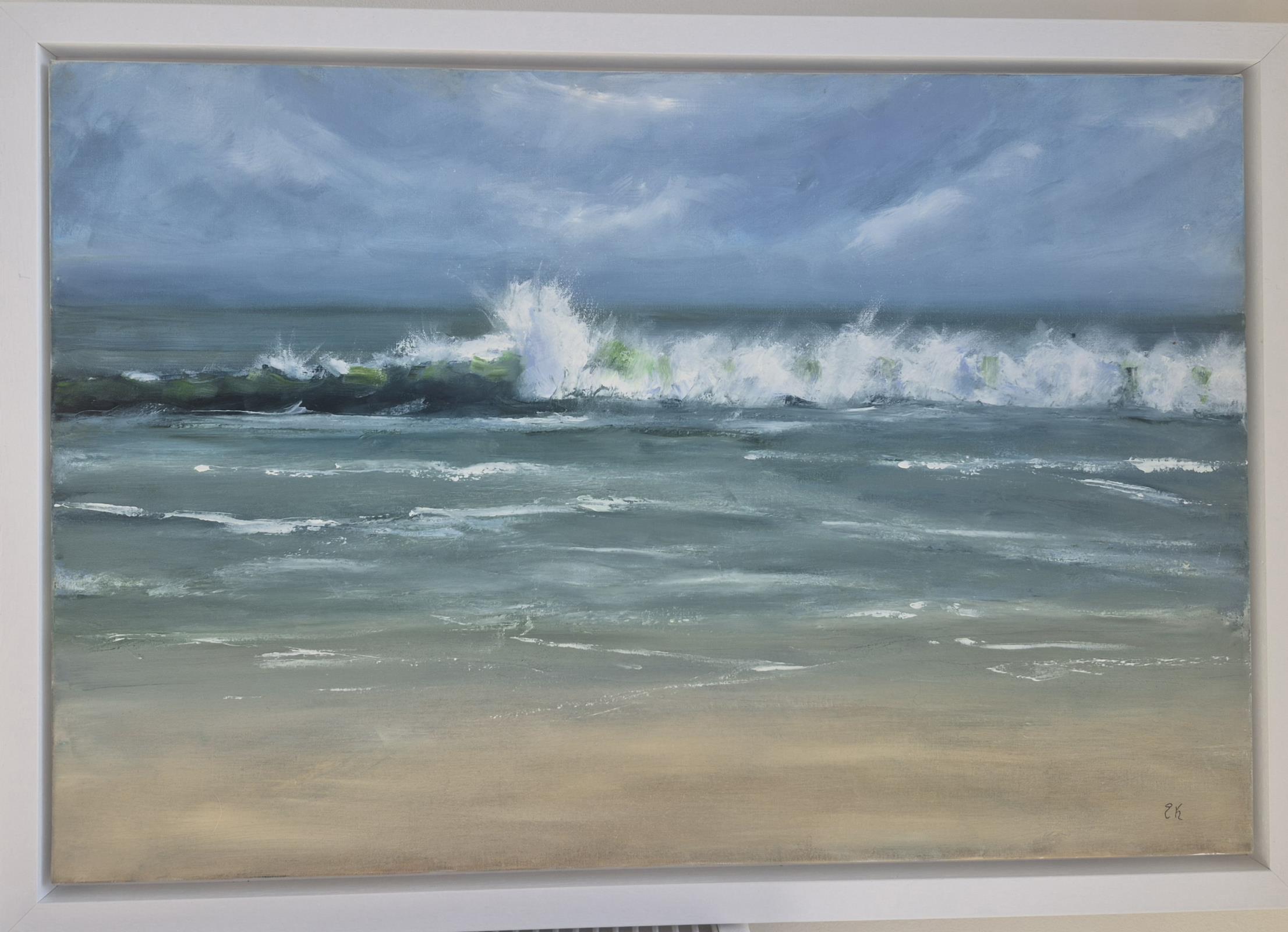 Breaking waves South Beach Cahore