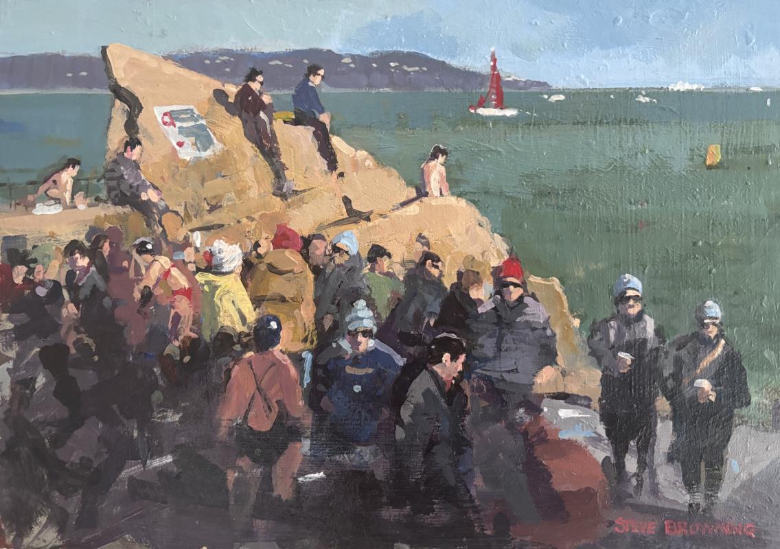 Crowded Forty Foot