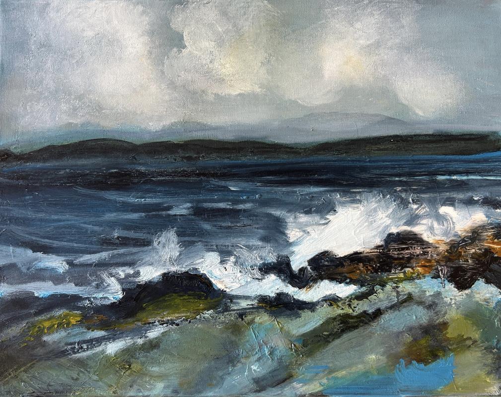 Winter seas Inisbofin