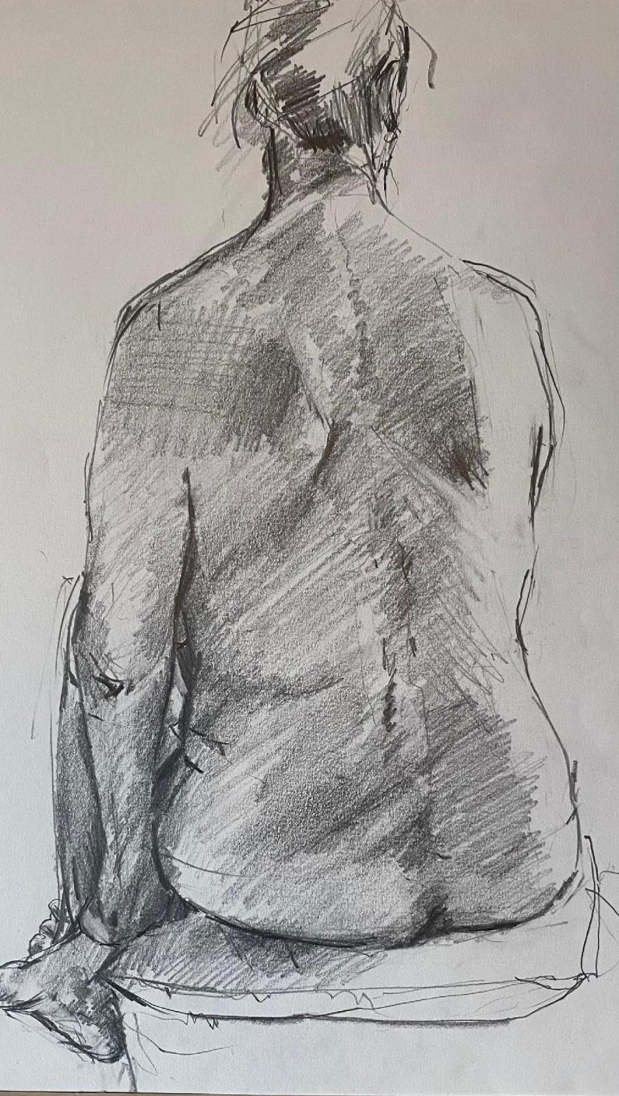 Nude, Rear View