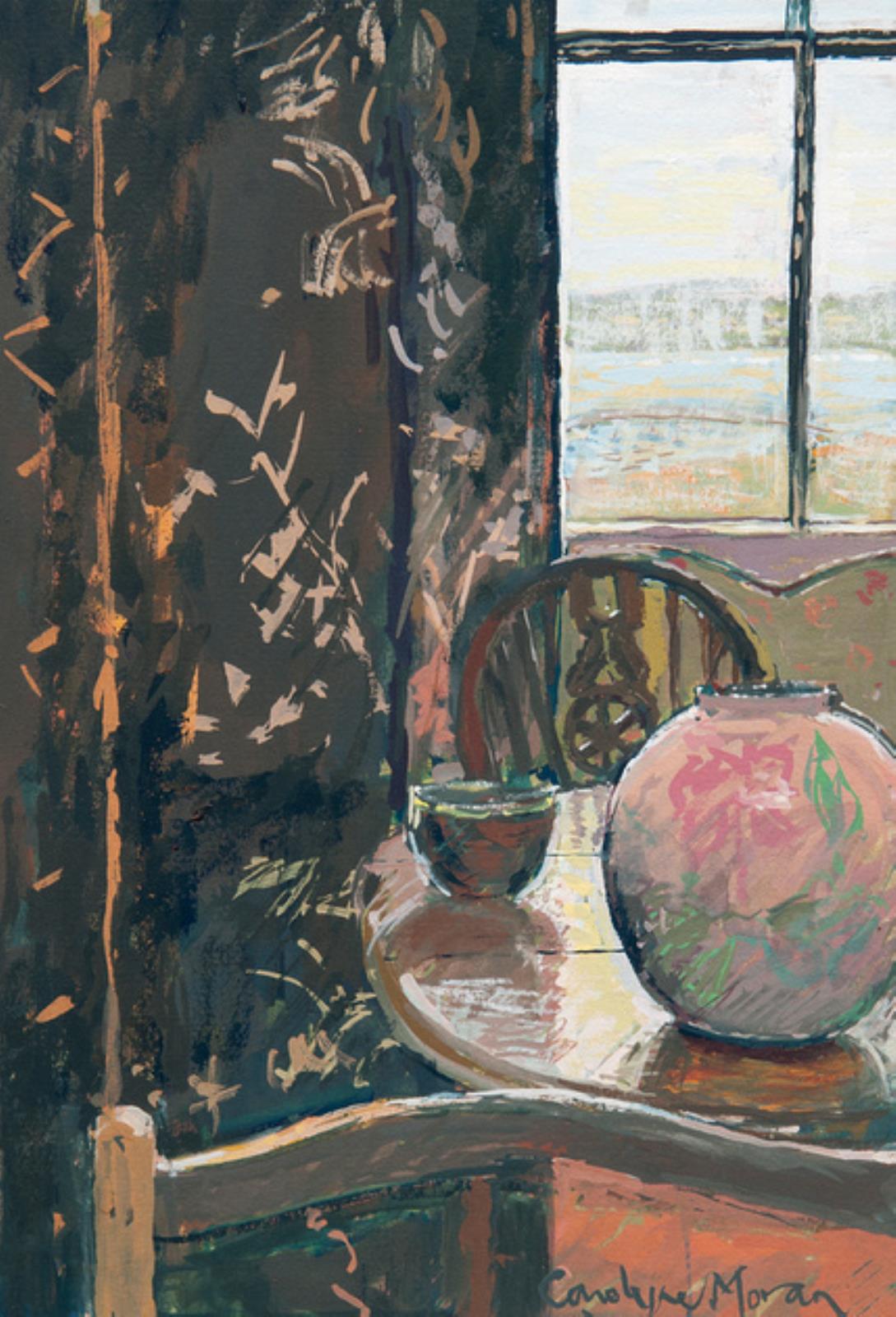 Pink Pot and Portland  View