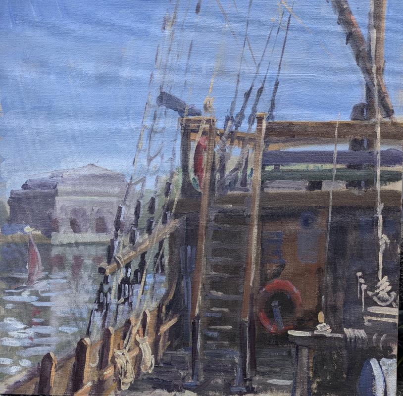 The Matthew ship, Bristol Harbour 