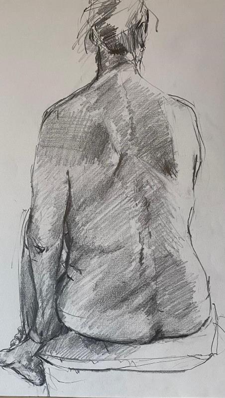 Nude, Rear View
