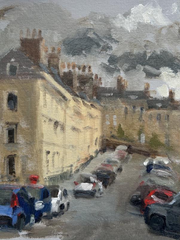 Bennet street, changing weather 