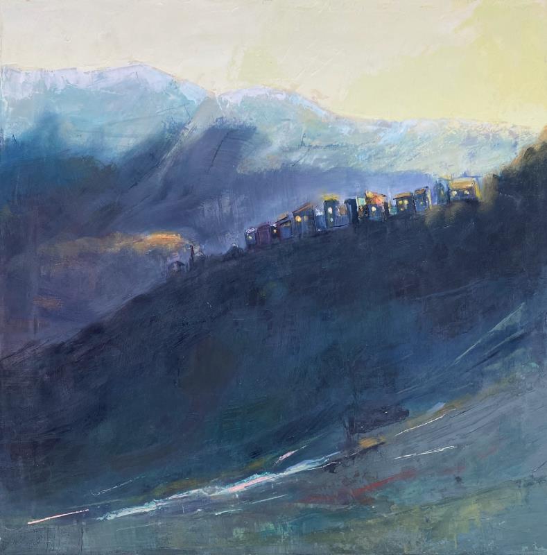 Last light on the village