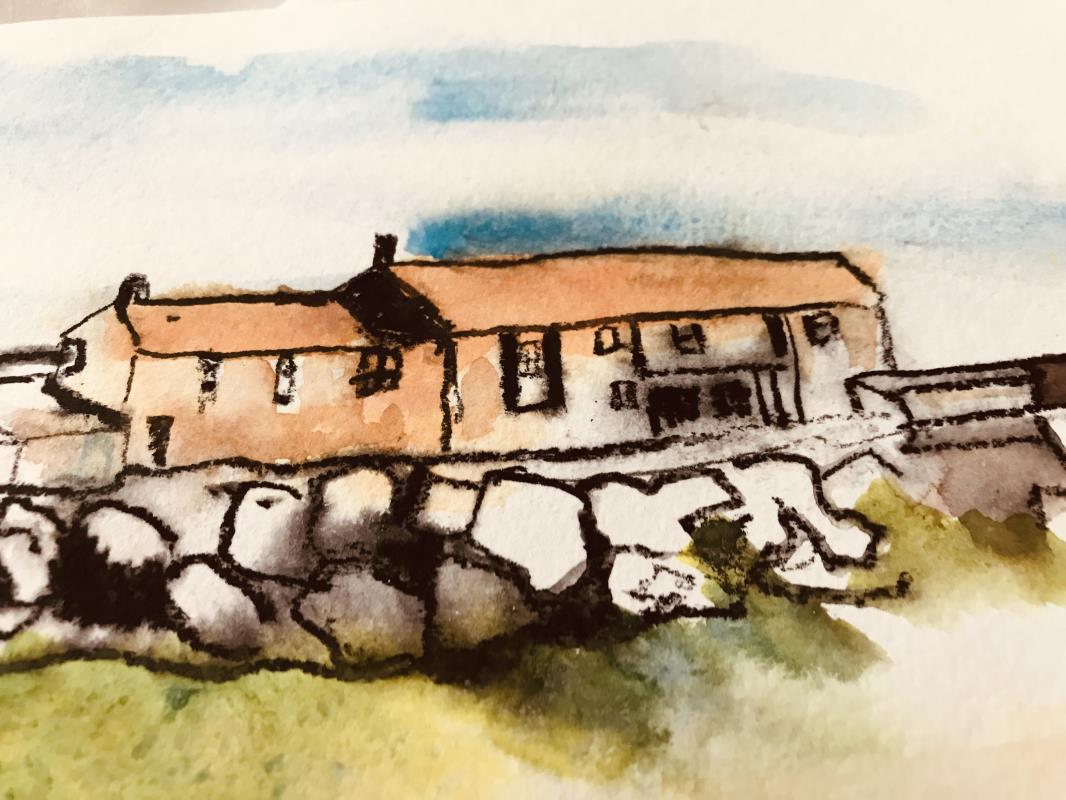 Lyme Regis Cobb Buildings 