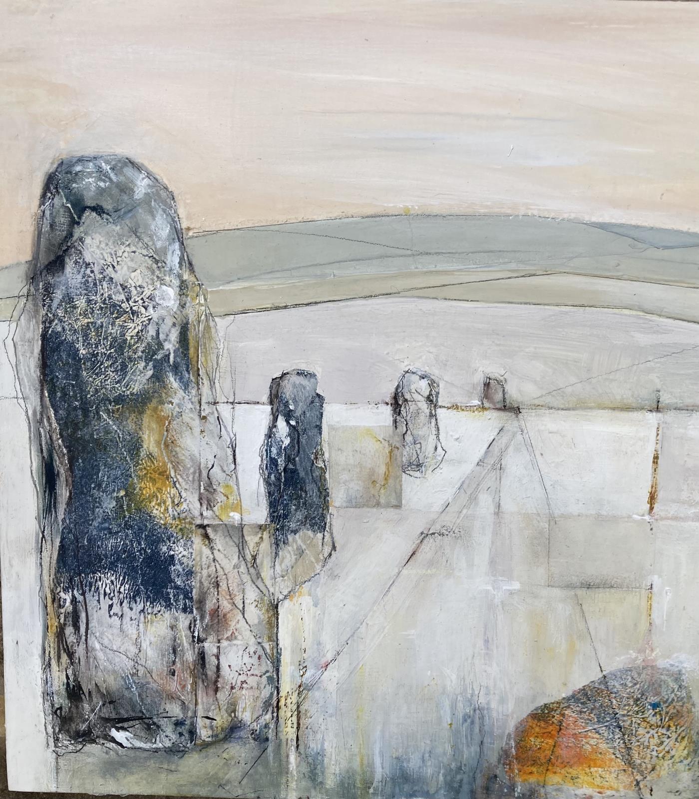 The avenue of stones, Avebury 