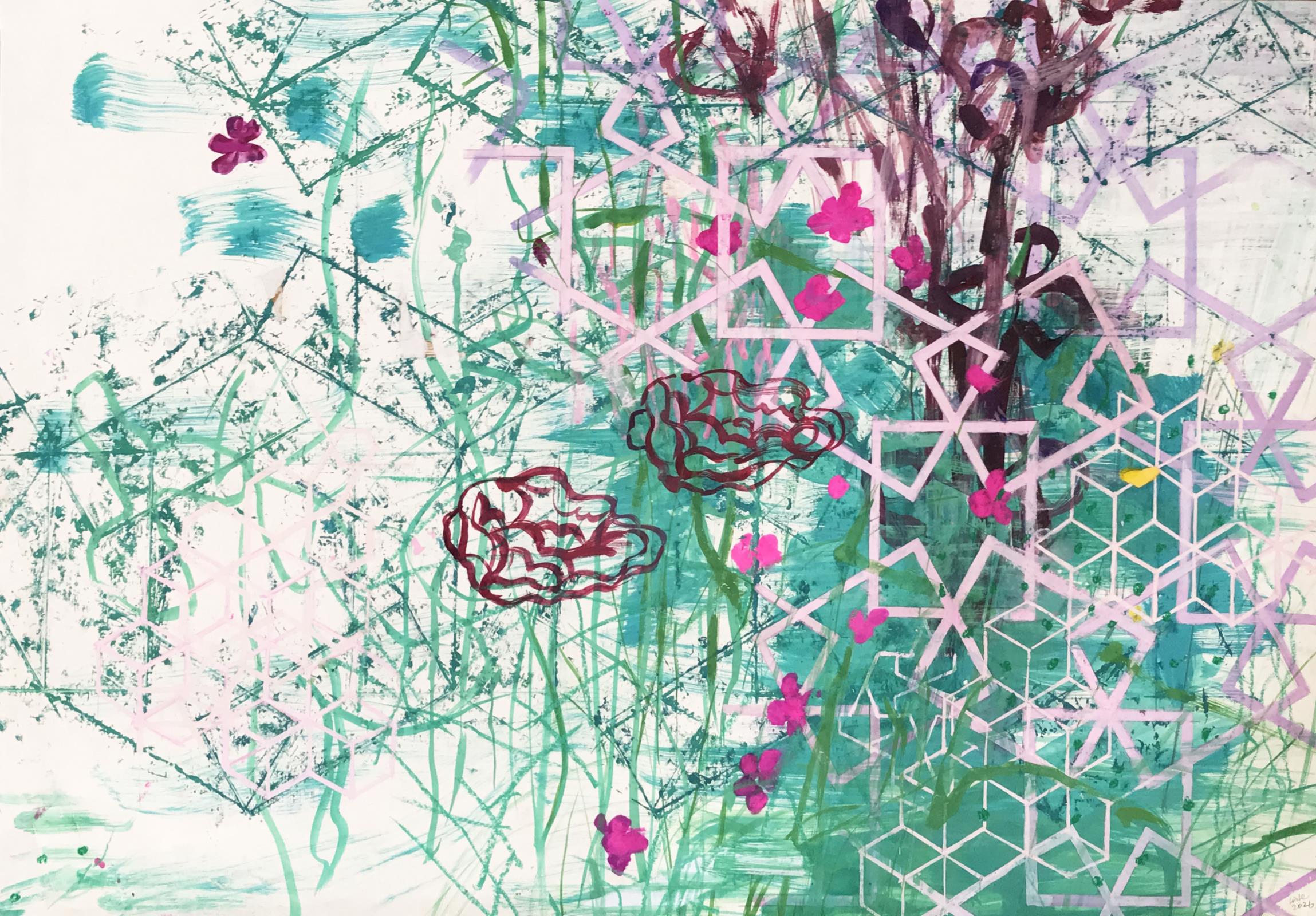 A Drawing of the Garden